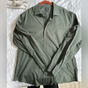 Arrow Olive Fitted Dress Shirt